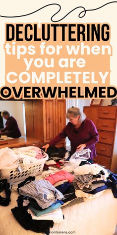 Decluttering Tricks For When You are Completely Overwhelmed! How to Declutter When Overwhelmed: Simple Steps to Regain Control When I think about decluttering, I can easily become overwhelmed by the magnitude of the task. It’s not just the physical act of sorting through my belongings but also the emotional weight each item can carry. These simple decluttering tips will help you through the declutter process. Kitchen Declutter Organizing Ideas, Free Printable Cleaning, Easy House Cleaning, Clean Clutter, Declutter Closet, Decluttering Inspiration, Clutter Control, Declutter Home, Declutter Challenge