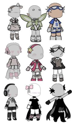 가족 일러스트, Cute Small Drawings, Gacha Life Outfit, Gacha Life Ideas