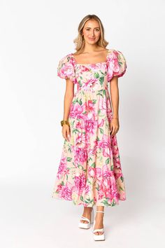 Juno Explorer Maxi-Dresses-BuddyLove-Max & Riley Jw Outfits, Derby Dresses, Puff Sleeve Maxi Dress, Tie Dye Tops, Modern Clothes, Tanya Taylor, Artist Aesthetic, Keep It Classy, Romantic Lace