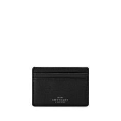 Classic Travel Card Holder With Coin Pocket, Classic Smooth Grain Card Holder For Travel, Modern Travel Card Holder, Classic Rfid Blocking Card Holder For Everyday, Classic Travel Card Holder With Id Window, Classic Everyday Card Holder With Rfid Blocking, Luxury Card Holder With Interior Slots For Everyday Use, Classic Rectangular Card Holder With Flat Pocket, Leather Business Card Holder