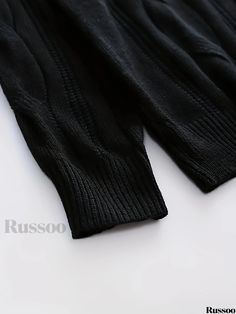 Russoo - Fall/Winter Fashion Staple: Mens Plus-Size V-Neck Knit Sweater Pullover - Casual Elegance for the Modern Gentleman Winter Soft Knit Stretch V-neck Sweater, Winter Cotton V-neck Sweater, Black Ribbed Long Sleeve V-neck Sweater, Winter Stretch Soft Knit V-neck Sweater, Classic Black V-neck Sweater For Winter, Black Ribbed V-neck Sweater For Winter, Winter Stretch V-neck Long Sleeve Sweater, Stretch Long Sleeve V-neck Sweater For Winter, Stretchable Long Sleeve V-neck Sweater For Winter