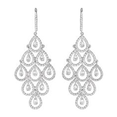 Diamond Dangling Earrings, Diamond Danglers, Expensive Diamond, Crystal Jewelry Sets, Fine Diamond Jewelry, Tech Pack, Diamond Dangle Earrings, Expensive Jewelry, White Gold Earrings