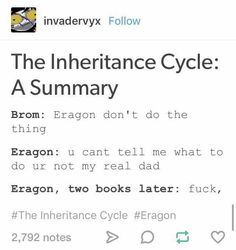 the inferiance cycle a summary from dragon don't tell me what to do