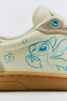 LILO & STITCH © DISNEY SNEAKERS - Beige | ZARA United States Cartoon Low-top Sneakers For Streetwear, Cartoon Style Low-top Sneakers For Streetwear, Cartoon Sneakers With Rubber Sole And Round Toe, Disney Low-top Sneakers With Rubber Sole, Disney White Low-top Sneakers, Synthetic Sneakers With Stitched Sole For Streetwear, Disney Round Toe Sneakers For Streetwear, White Disney Sneakers In Synthetic Material, Disney Low-top Sneakers For Streetwear