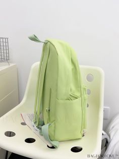 BagForLove - Star-Embellished College Backpack with Spacious Storage Product Description Color Green Composition 100% Nylon Bag Size Medium Pattern Type Plain Material Polyamide Type Laptop Backpack Size Chart INCH CM Handle Height Bag Height Bag Width Bag Length 2.4 inch 15.4 inch 5.1 inch 11.8 inch Handle Height Bag Height Bag Width Bag Length 6 cm 39 cm 13 cm 30 cm Details Pictures Similar Products h2 { text-align: center; } /* æ¢è¡ */ li{ white-space: normal; word-break: break-all; word-wrap: break-word; } .red-box { width: 100%; display: flex; flex-direction: row; flex-wrap: wrap; justify-content: center; } .red-box > div { width: 190px; height: 250px; margin: 10px; } .red-box > div > a > img { width: 190px; height: 250px; } .size-box { width: 100%; margin: auto; white-space: nowrap Trendy Green Standard Backpack, Trendy Green Student Backpack, Trendy Green School Backpack, Trendy Green Backpack For Back To School, Trendy Nylon Bags For Students, Green Bags With Zipper Closure, Trendy Nylon Bags For Back To School, Trendy Green Softback Backpack, Trendy Nylon Standard Backpack