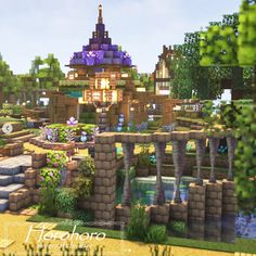 Minecraft Path Ideas, Minecraft Path, Minecraft Decor, Mc Ideas, Path Ideas, Minecraft Decorations, Minecraft Buildings