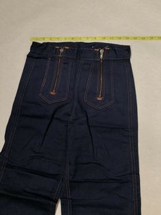 "* Tagged 26 x 32, Measurements Are * Rise 10\" * Length 41.5\" * Bottom Length 11\" * Waist 26\" * Inseam 30.5\" MPN: 625 R SKU:625stacy*" Fitted Denim Blue Pants With Zipper Closure, Fitted Denim Blue Flare Jeans With Zipper Closure, Fitted Denim Blue Flare Jeans With Zipper, Mid-rise Denim Blue Pants With Zip Fly, High Waist Flare Jeans With Zip Fly, Fitted Denim Blue Bottoms With Button Zip Fly, Mid-rise Dark Wash Pants With Zip Fly, Dark Wash Mid-rise Pants With Zip Fly, Fitted Dark Wash Jeans With Zipper Closure