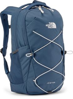 Navy Blue North Face Backpack, Northface Backpacks Aesthetic, North Face Backpack School, Northface Backpacks, North Face Backpacks, North Face Jester Backpack, Best Backpacks For College, The North Face Jester, Cute Backpacks For School