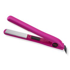 Pink Titanium Flat Iron -  The CHI Pink Titanium Flat Iron features innovative titanium plates that heat up fast and evenly for ideal styling. Five preset temperature settings make this iron suitable for all hair types.    Benefits     The lustrous Titanium plates provide an ultra smooth glide through your hair Titanium plates for an effortless single pass straightening Choose from 5 preset temperature settings for your hair type Creates silky, shiny hair and instantly locks in moisture     Feat Flat Iron Chi, Silky Shiny Hair, Titanium Flat Iron, Split Dyed Hair, The Chi, Pink Flats, Shiny Hair, All Hair Types, Flat Iron