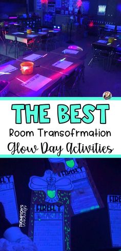 the best room decoration glow day activities