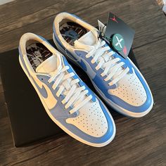 Jordan 1 Elevate Low Se University Blue Brand New Stockx Verified With Green Tag On Mens Size 10 Or Womens Size 11.5 Jordan 1 Elevate Low, Nike Shoes Jordan, Jordan 1 Elevate, Shoes Jordan 1, Nike Shoes Jordans, Shoes Jordan, University Blue, Jordan Shoes, Jordan 1