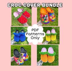 crochet patterns for children's shoes and slippers