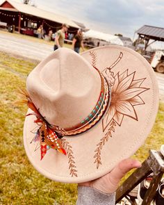 Custom Hand Burned Hat Hand Burned Wide Brim Hat Custom - Etsy Country Style Hats For Kentucky Derby Festival, Country Style Hat For Kentucky Derby Festival, Rustic Festival Hat, Country Style Flat Brim Hat For Festivals, Custom Flat Brim Hats For Festivals, Custom Festival Hats With Flat Brim, Rustic Curved Brim Hat For Festival, Rustic Curved Brim Festival Hats, Country Style Cap For Festival