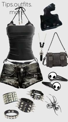 Trashy Outfits, Dream Style, Alt Fashion, Grunge Goth, Tokio Hotel, Goth Outfits, Cute Everyday Outfits