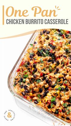 This chicken burrito casserole is an easy, low-prep meal that brings all the flavors of a burrito in a single dish. Perfect for busy nights! Dinner Sandwich, Mexican Chicken Casserole, Homemade Fajita Seasoning, Beef Ground, Hamburger Meat