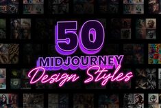 the 50 mid - journey design styles are featured in this video game, which is also available