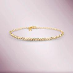 The essential piece for every glamorous woman. This stunning adjustable tennis bracelet is set with sparkling white, 100% natural diamonds. Perfect gift idea for Birthdays, Christmas, Graduation, Valentine's Day and Mother's Day. PRODUCT DETAILS: Gold Type: 14K Gold Gold Weight : 2.7 gr Diamond Weight : 0.70 ct. Bracelets 2023, Jewelry Travel Bag, Diamond Tennis Bracelet, Yellow Gold Bracelet, Tennis Bracelet Diamond, Travel Jewelry, Toe Sandals, Quality Diamonds, Tennis Bracelet