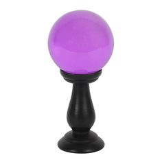 7 Purple Crystal Ball on Stand - Magick Magick.com Purple Crystal Ball, Smoky Crystal, Keep Out, Divination Tools, Fortune Telling, Purple Crystal, Purple Crystals, Purple Glass, Purple Hues