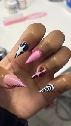 Long Duck Nails Acrylic, Pink Duck Nails, Starbucks Nails, Birthday Baddie, Cutesy Nails, Nail Inspired, Nail Board