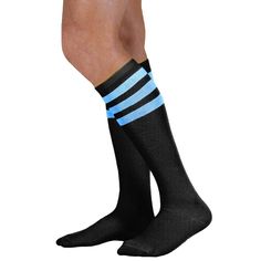 PRICES MAY VARY. Black with colored stripes Comfort-Fit Stretch – Crafted with high-quality, stretchable cotton/nylon, these colorful tube socks fit a wide range of sizes Satisfaction Guaranteed – Every product at Neon Nation is backed by superior quality and a 30-day money back guarantee for true quality assurance Lightweight & Breathable – Great for activities or regular wear These Neon Nation socks are one of a kind. They are perfect for teams as they comfortably fit a wide range of sizes. Th Fitted Black Sports Socks, Black Stretch Sporty Socks, Black Stretch Anti-odor Socks, Breathable Black Knee-high Socks, Black Stretch Breathable Knee-high Socks, Black Breathable Knee-high Socks, Sporty Knee-high Blue Socks, Sporty Blue Knee-high Socks, Black Knee-high Sports Socks