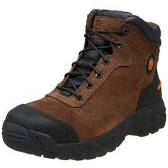 Timberland PRO Men's 54567 Endurance 6' Boot ** You can get more details by clicking on the image. (This is an affiliate link) Waterproof Leather Boots, Timberland Pro, Boot Companies, Timberlands, Safety Boots