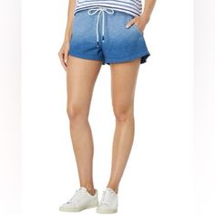 Southern Tide 100 % Authentic No Returns Don’t Give Up Comfort For Style. Our Suzie Ombre Lounge Shorts Are Made With One Of Our Softest Fabrics And Have An Elastic Waistband For Added Comfort. Detail And Care 100% Cotton Relaxed Fit 3" Inseam Front Pockets Elastic Waist Band Thread Wrap Drawcord At Waist Garment Dyed Casual Blue Shorts With Elastic Waistband, Comfortable Stretch Blue Shorts, Comfortable Blue Shorts For Summer, Comfortable Blue Summer Shorts, Blue Casual Bottoms With Drawstring, Mid-rise Athleisure Bottoms For Summer, Casual Blue Pajama Shorts With Elastic Waistband, Casual Blue Bottoms With Short Leg, Casual Blue Short Leg Bottoms