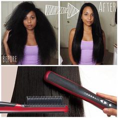 Hair Straightener Styling Comb – sususummer.com Cordless Hair Straightener