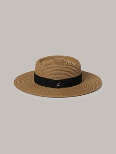 Laminez presents special daily life and precious experiences by adding details with its unique sensibility to a comfortable and stable silhouette.- Natural fit panama hat with moderate visor length- Made of paper grass gives a great breathability- Size adjustable circumference- Brand's log metal decoration point Casual Straw Hat With Flat Brim For Everyday, Casual Straw Hat With Flat Brim, Casual Everyday Straw Hat With Flat Brim, Casual Flat Brim Straw Hat, Casual Straw Panama Hat For Everyday, Everyday Short Brim Straw Sun Hat, Casual Everyday Straw Panama Hat, Casual Flat Brim Paper Straw Hat, Casual Paper Straw Hat With Flat Brim