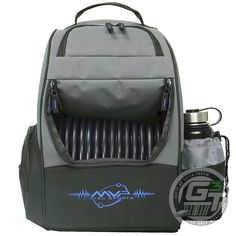 The MVP Shuttle Bag is a new compact light backpack with a great disc capacity. The MVP Shuttle Bag is perfect for quick rounds or making the move to a backpack style bag to expand your options out on course. The MVP Shuttle Bags are available in Gray with multiple accent colors. The main compartment is designed to hold 12-14 discs with the top compartment holding 2 discs and personal items or up to 6 discs. The Shuttle Bag also has a side panel pocket, larger side pocket storage, and a standard Disc Golf Bag, Disc Golf Cart, Student Laptop, Mini Marker, Pocket Storage, Training Bags, Cool Sleeves, Backpack Style, Light Backpack