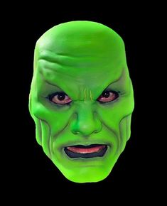 Transform into the ultimate villain with this Dorian Tyrell Mask inspired by the iconic 1994 movie, The Mask! Channel your inner bad guy as you don this intricately designed mask, perfect for cosplay, themed parties, or displaying as a unique collectible. Crafted with attention to detail, this mask captures the essence of Dorian's menacing persona, allowing you to step into the world of this classic film in style. Unleash your wild side and make a bold statement with this one-of-a-kind accessory Green Halloween Cosplay Mask, Comic-con Costume Party Mask, Full Face Masks And Prosthetics For Halloween, Costume Masks, Freddy Krueger, Unique Collectibles, The Mask, Classic Films, Bad Guy