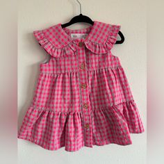 This Bundle, You Will Get Two Dresses, One Short Sleeve Shirt, One Long Sleeve Shirt, And A Sweater. Most Is Brand New With Tags Except The White Sweater Maybe Once. Cute Zara Dresses For Playtime, Plaid Sleeveless Dress For Playtime, Sleeveless Plaid Dress For Playtime, White Sweater, White Sweaters, Zara Dresses, Kids' Dresses, Long Sleeve Shirt, Short Sleeve Shirt