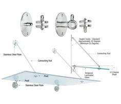 the diagram shows how to install an outdoor wall light