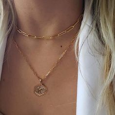 M MOOHAM Dainty Layered Initial Necklaces for Women Trendy, 14K Real Gold Plated Paperclip Chain Necklace Cute Hexagon Letter Pendant Initial Choker Necklace Gold Layered Necklaces for Women Necessities For Women, Dainty Layered Necklaces, Best Amazon Fashion Finds, Gold Geometric Necklace, Layered Necklaces Gold, Teen Girl Jewelry, Gold Necklace Chain, Hexagon Necklace, Paperclip Chain Necklace