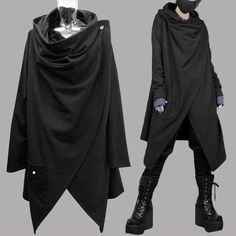 Avenger Outfit, Techwear Outfits Women, Tactical Ideas, Futuristic Clothes, Dystopian Fashion, Mode Steampunk, Poncho Jacket, Concept Clothing, Drawing Clothes