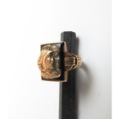 Vintage early 20th century 10K gold and black onyx ring, size 8.5.  Gold man and woman relief profile on black onyx, marked 10K inside band.  Overall light surface wear. Victorian Black Engraved Ring In 14k Gold, Antique Black Enamel Rings, Antique Black Enamel Signet Ring, Black 14k Gold Hallmarked Engraved Ring, Black Engraved 14k Gold Ring, Black 14k Gold Engraved Ring, Antique Black Signet Ring Collectible, Victorian Black Signet Ring Stamped 14k, Black Victorian Engraved Ring