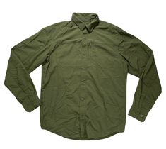 Gander Mountain Guide Series Long Sleeve Button Shirt Small Green. Essential Clothes, Long Sleeve Button Up Shirt, Button Shirt, Dress Shirts, Button Up Shirt, Military Jacket, Button Up Shirts, Button Up, Best Deals