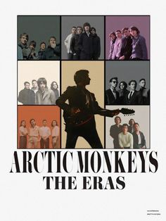 the poster for arctic monkeys'upcoming album, the era is shown in black and white