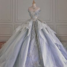 - donatella dragna dress | caraval aesthetic Ball Gowns Fantasy, Debut Gowns, Gaun Abad Pertengahan, Baju Kahwin, Ethereal Dress, Pretty Quinceanera Dresses, Gowns Dresses Elegant, Old Fashion Dresses, Princess Ball Gowns