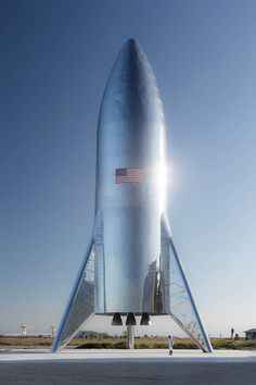 the space shuttle is on display at the museum