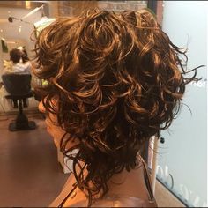 Hair And Glasses, Spiral Perm, Short Permed Hair, Choppy Bob Hairstyles