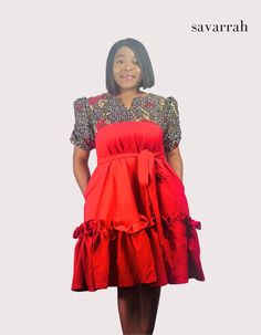 Ankara flaired dress with pocket. Can be worn as a free dress or maternity dress Matanity Dress Ankara, Pregnancy Ankara Dresses, Short Maternity Ankara Dress, Free Dresses, Ankara, Maternity Dresses, Dress Clothes For Women, Art Collection, Dress Outfits