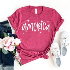 America Stars Graphic Tee Fairy Godmother Shirt, Cinderella Fairy Godmother, Faith Family Freedom, Doodle Mom, Basketball Mom, Birthday Tee, Fairy Godmother, L And Light, Soft Textiles