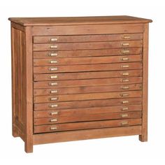 an old wooden drawer with many drawers