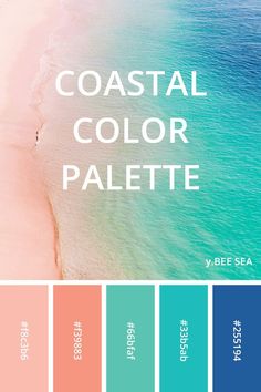 the color palette for coastal colors