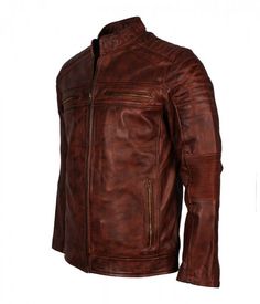 Brown Waxed Vintage Leather Jacket on Sale at US Leather Mart. Buy Now! Classic Distressed Brown Biker Jacket For Fall, Vintage Brown Rugged Leather Jacket For Fall, Classic Distressed Brown Leather Jacket For Winter, Classic Winter Leather Jacket In Distressed Brown, Rugged Distressed Brown Biker Jacket For Winter, Rugged Leather Jacket For Winter, Rugged Vintage Brown Leather Jacket For Winter, Vintage Brown Rugged Leather Jacket For Winter, Mens Leather Jacket Vintage