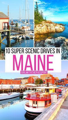 10 Best Scenic Drives in Maine + Secret Expert Tips for 2023 Maine Weekend Getaway, Michigan To Maine Road Trip, Kayaking In Maine, Maine Trip Itinerary, Maine Vacation Itinerary, Perkins Cove Maine, Maine In September, Gouldsboro Maine