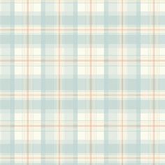 a light blue and white plaid pattern wallpaper