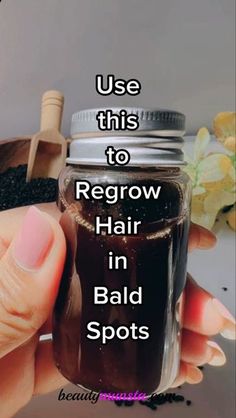 Hair Growth Oil Recipe, Homemade Hair Treatments, Hair Growing Tips, Homemade Hair, Hair Remedies For Growth, Regrow Hair