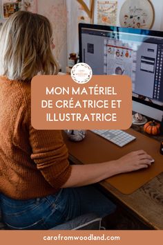 Mon matériel de créatrice et illustratrice