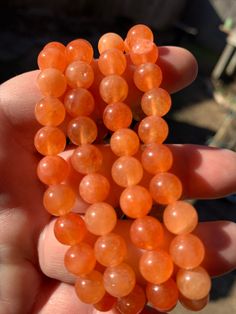 Red/orange agate stretchy round 8mm bracelet Orange Accessories, Orange Peels, Sleepaway Camp, Orange Jewelry, Beaded Dog Collar, Orange Fits, Orange Bracelet, Christmas Board, Orange Agate